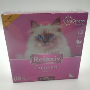 Vet-Recommended Cat Calming Collar‎ No Stress 60 Days